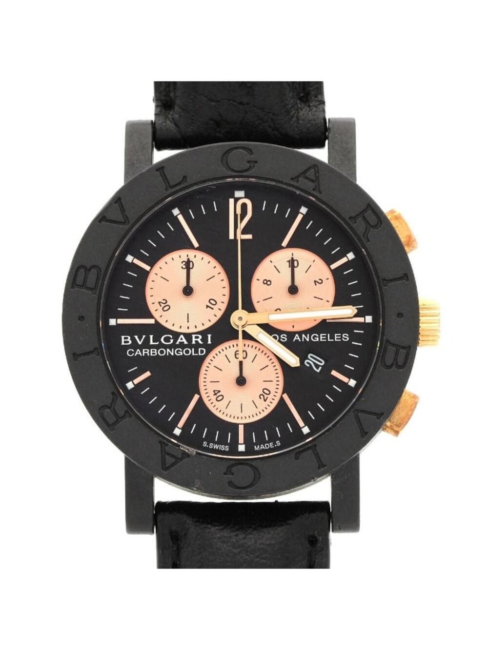 Bvlgari Carbon Gold Los Angeles Limited 8 Quartz Watch